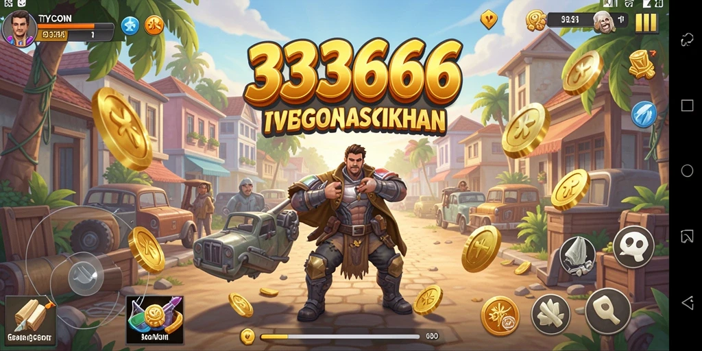 Gameplay <strong>333666</strong> yang menarik menampilkan elemen manajemen bisnis yang seru.