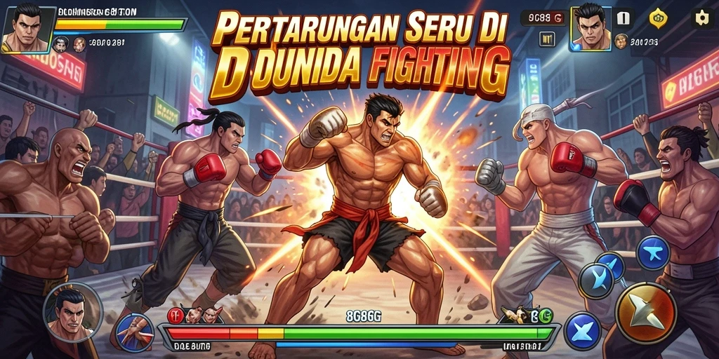 Screenshot gameplay 8G8G yang seru dan menantang.