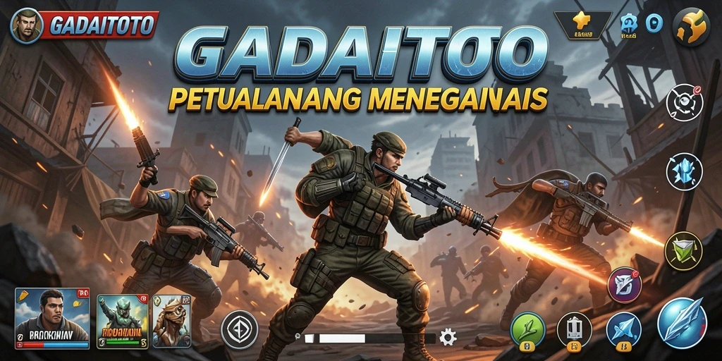 Tangkapan layar gameplay GADAITOTO dengan aksi yang mendebarkan.