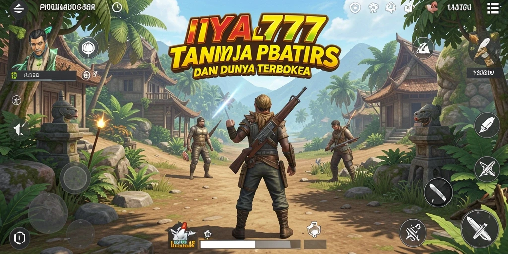 Screenshot utama IYA777 menampilkan aksi seru dalam dunia terbuka.