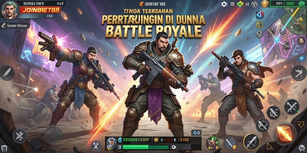 Screenshot gameplay seru dari JOINBET88 dalam momen pertempuran.