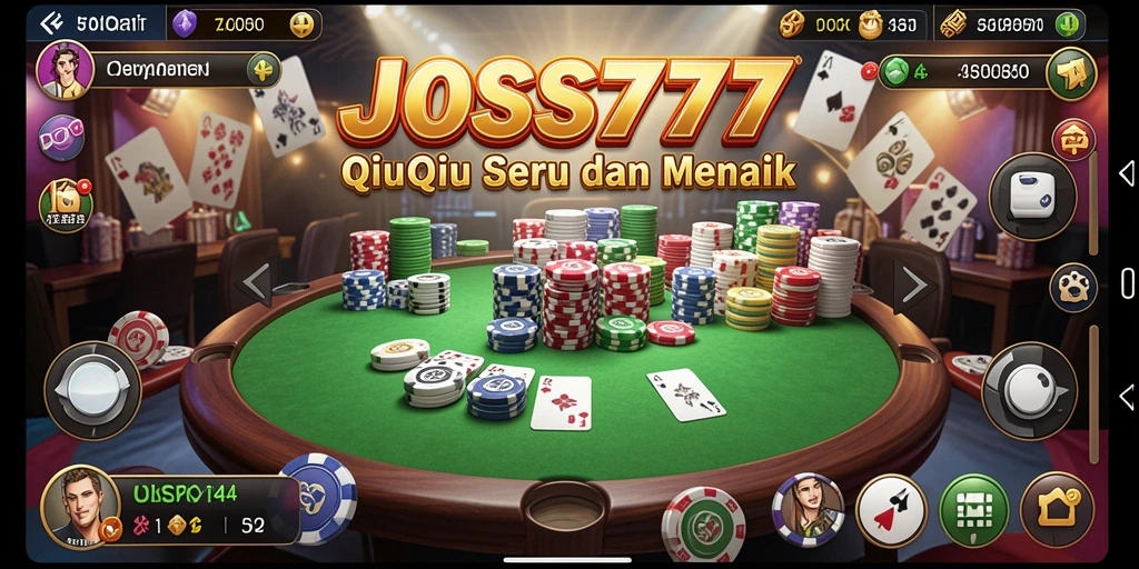 Tampilan gameplay QiuQiu yang menarik dari JOSS777.
