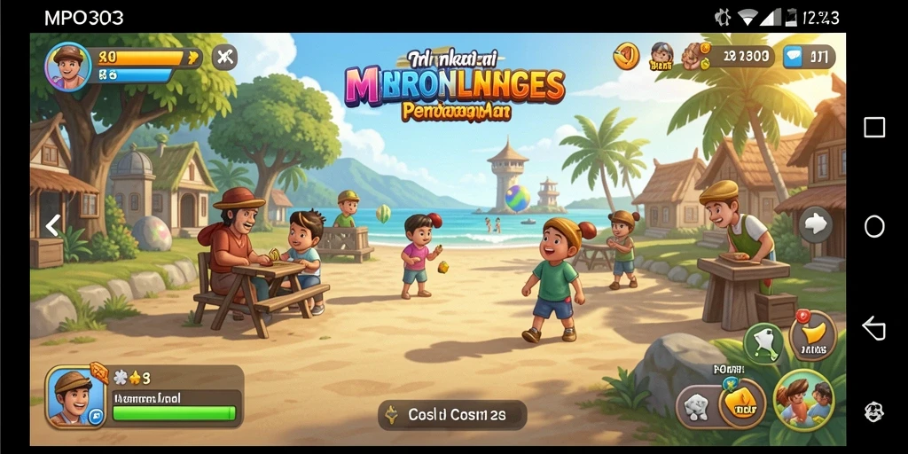 Tampilan menawan dari gameplay seru MPO303 dengan level yang bervariasi.