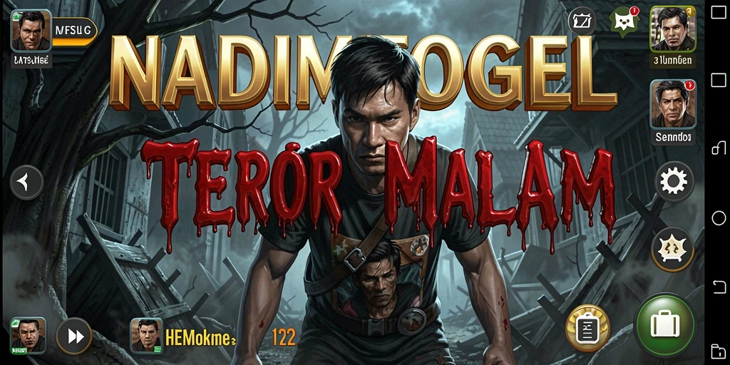Tampilan gameplay NADIMTOGEL yang menampilkan kengerian yang mencekam.