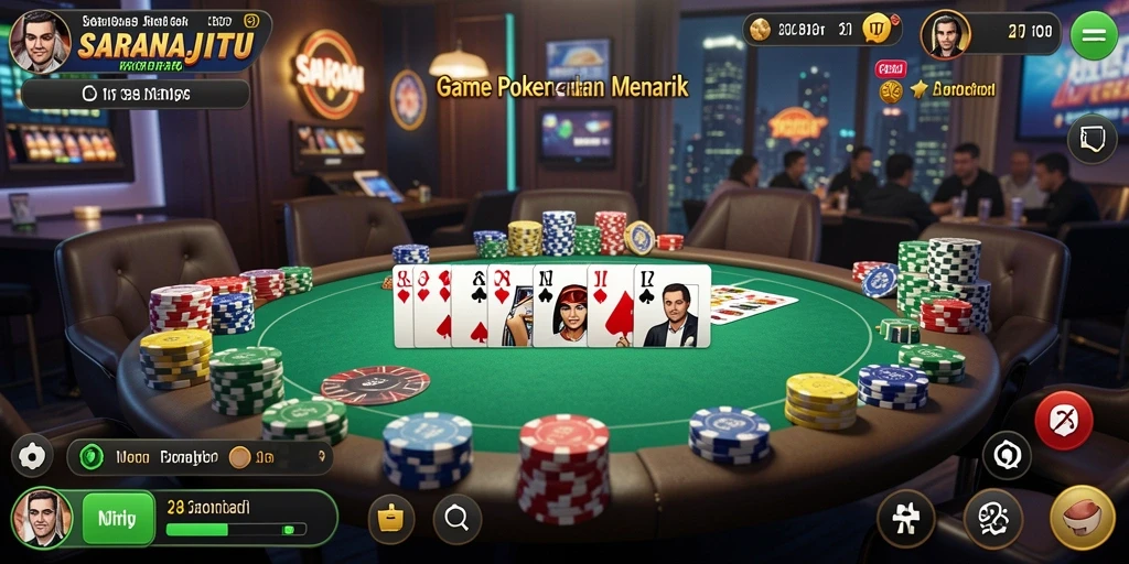 Tampilan screenshot gameplay SARANAJITU yang seru dan mendebarkan.