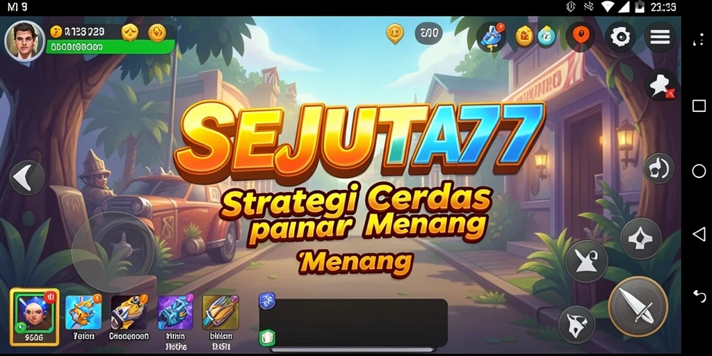 Tangkapan layar gameplay SEJUTA77 menunjukkan strategi menarik dan pertempuran seru.