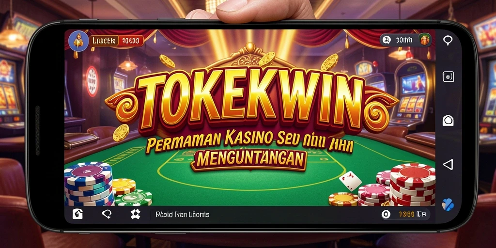 Tampilan gameplay kasino yang menarik dan interaktif di TOKEKWIN.
